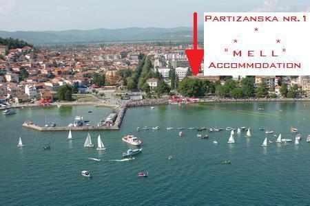 Accommodation Mell Ohrid Esterno foto