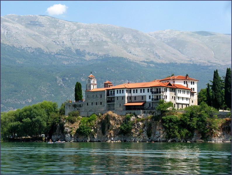 Accommodation Mell Ohrid Esterno foto